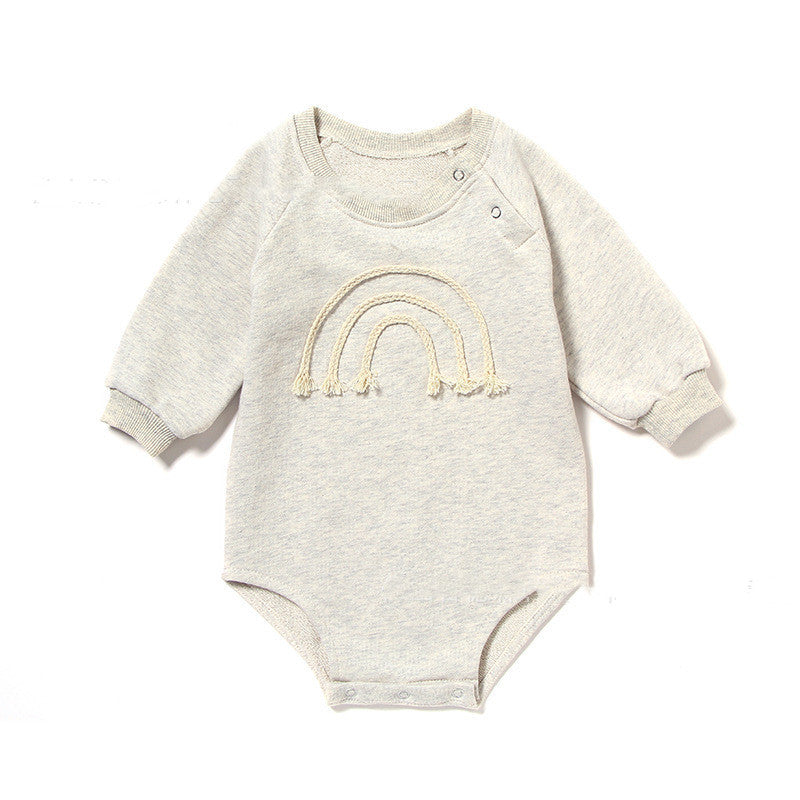 Soft Cotton Baby One-Piece – Long Sleeve