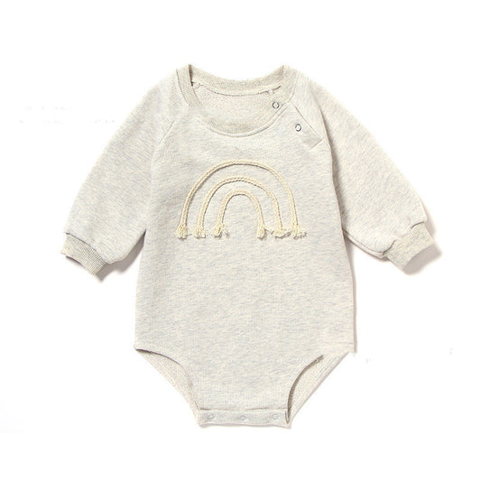 Soft Cotton Baby One-Piece – Long Sleeve