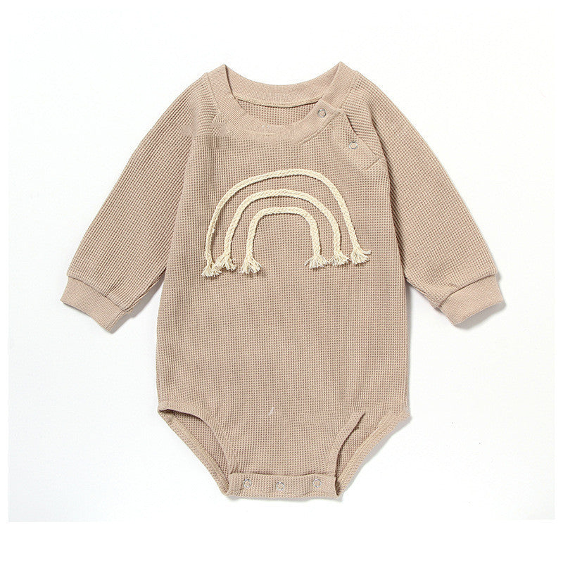 Soft Cotton Baby One-Piece – Long Sleeve