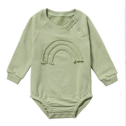 Soft Cotton Baby One-Piece – Long Sleeve