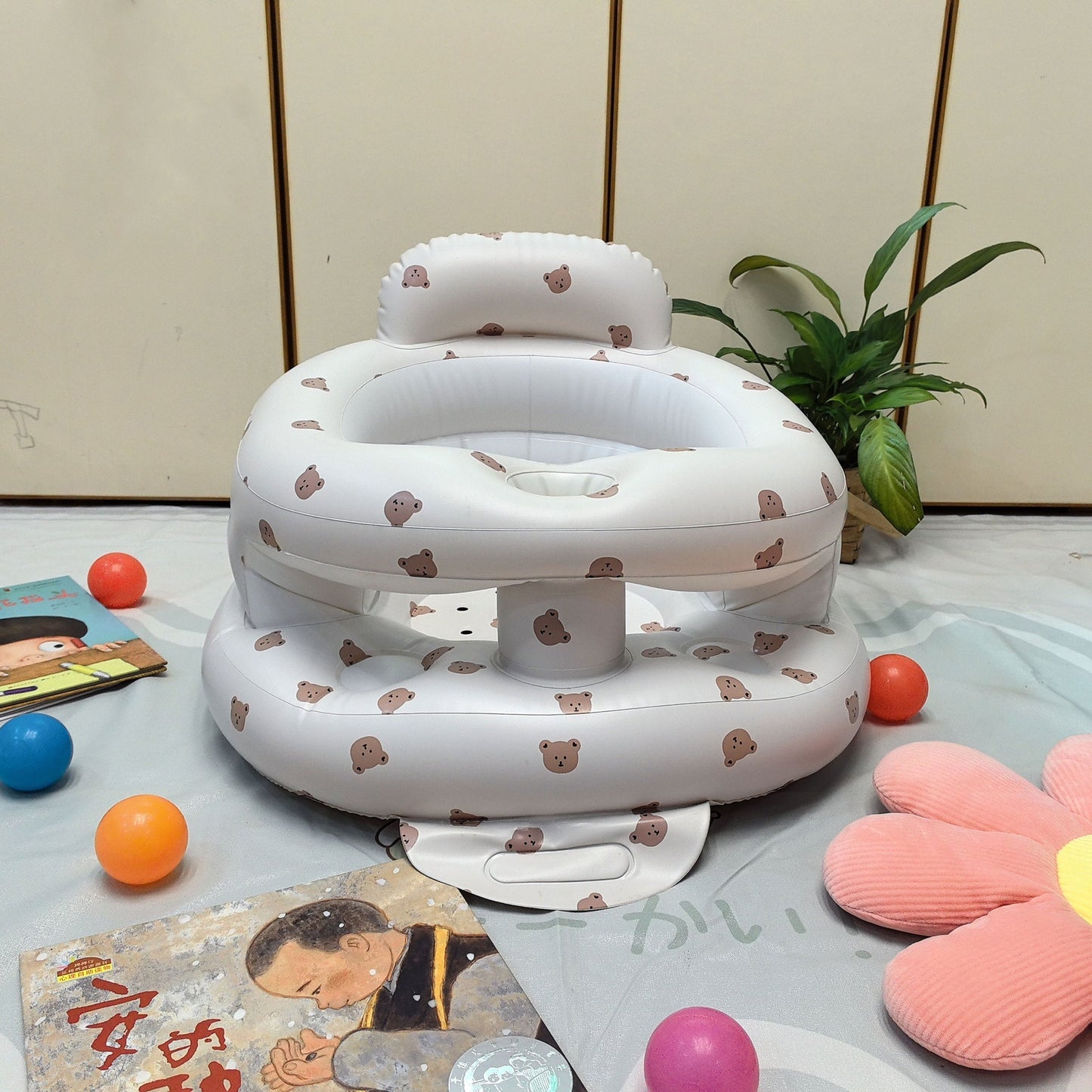 Infant Dining Chair Baby Inflatable Sofa
