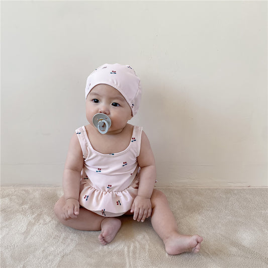 Toddler Kids Split Swimsuit Beach Vacation