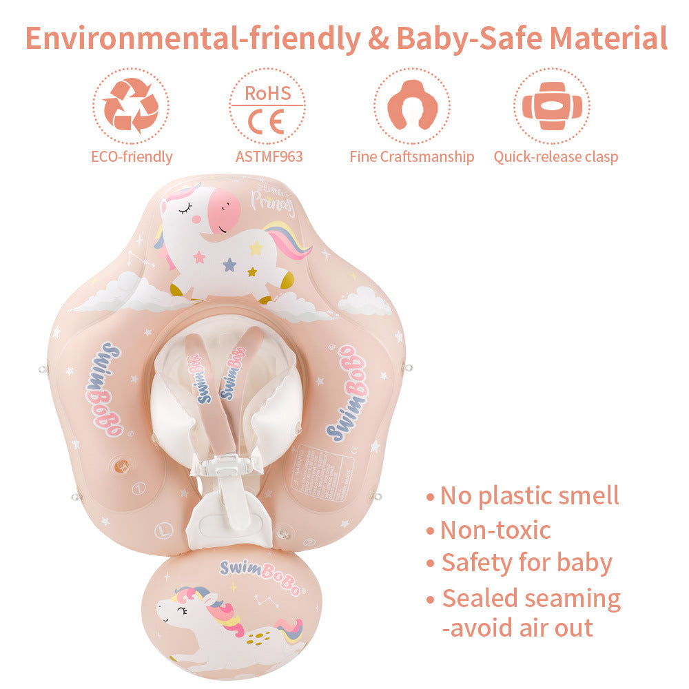 Infant Baby Children's Swimming Ring Underarm Sunscreen  Shade New Style