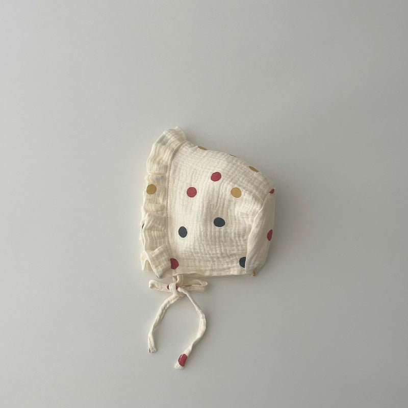 Baby Fashionable Floral Full Moon Hat