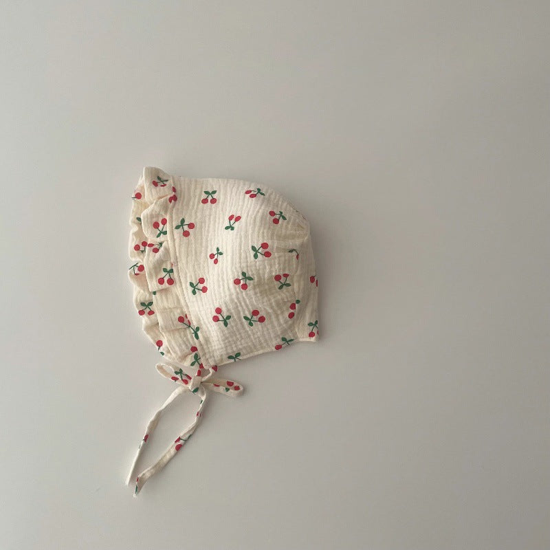 Baby Fashionable Floral Full Moon Hat