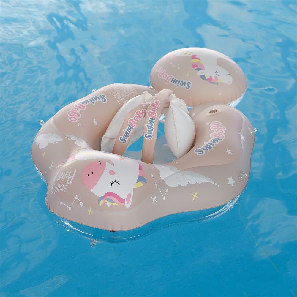 Infant Baby Children's Swimming Ring Underarm Sunscreen  Shade New Style