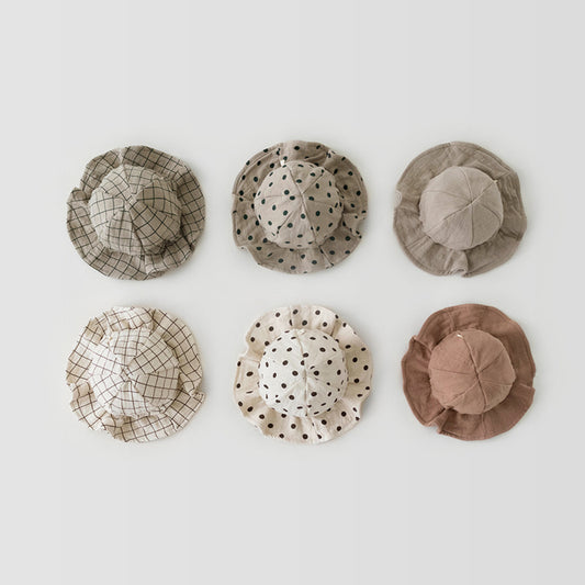 All-match Cute Fisherman Hat For Infants And Children