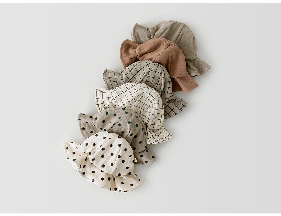 All-match Cute Fisherman Hat For Infants And Children